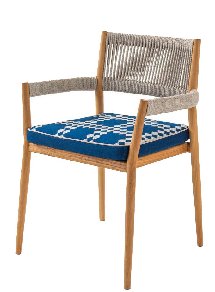 Dine Out Chair Stuhl mit Sitzkissen Cassina